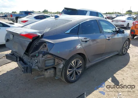 2017 Honda Civic Ex-T из США, поврежденный, VIN 19XFC1F39HE013356